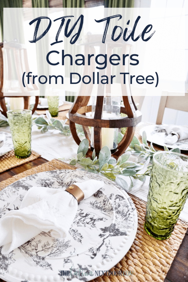 Blog Featured Images 1 200x300 DIY Toile Chargers from Dollar Tree