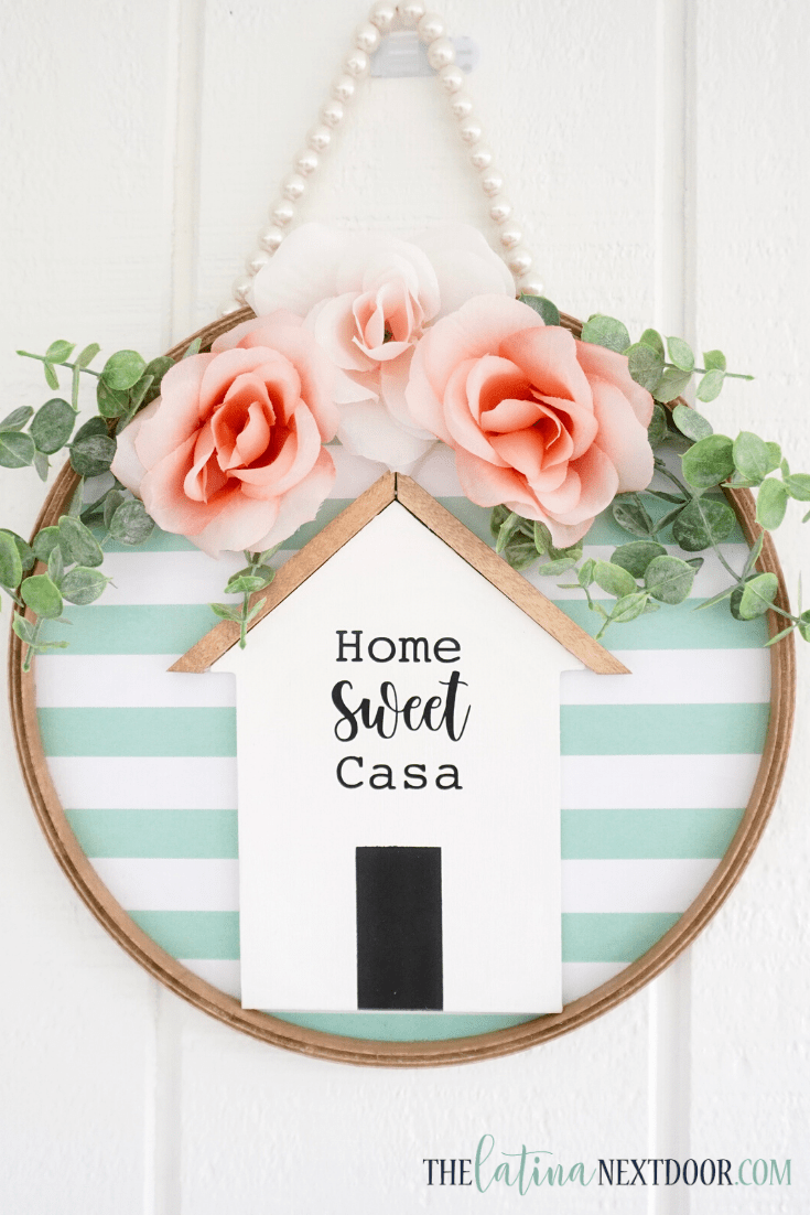 DIY Spring “Spanglish” Sign