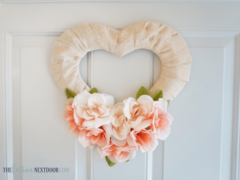 Dollar Tree Valentines Day Wreath