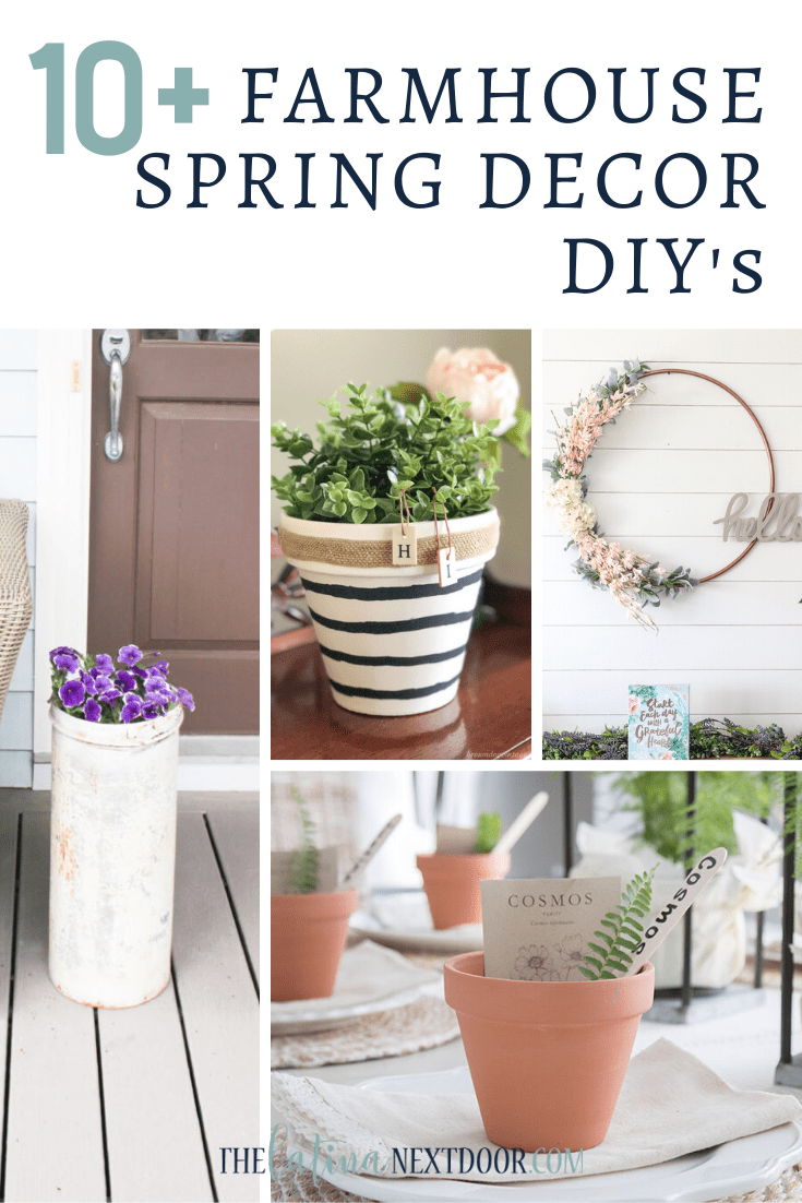 Farmhouse Inspired Spring Decor DIY’s