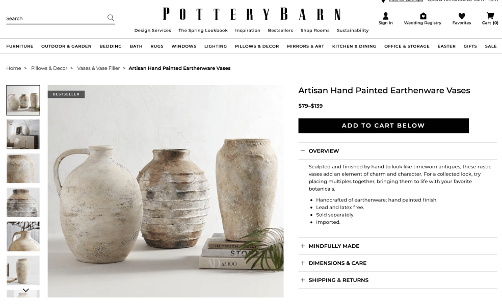 Screen Shot 2021 03 02 at 10.30.33 PM Pottery Barn Artisan Vase Dupe