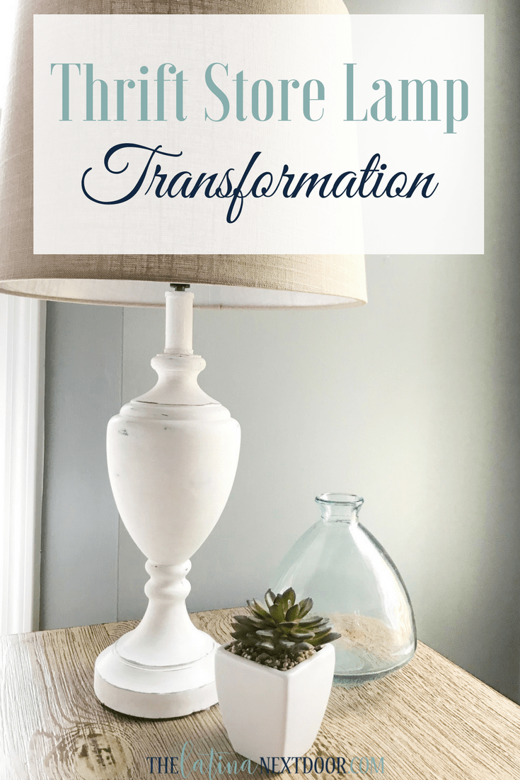 Thrift Store Lamp Transformation